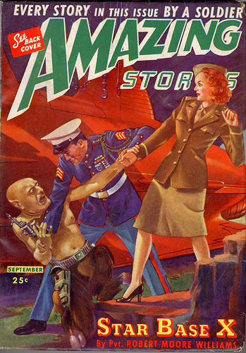 Couverture du n° 1 de Flying Saucers