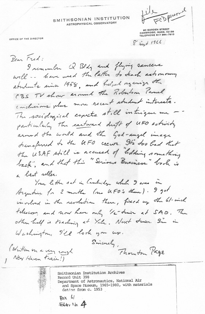 La lettre d'origine 