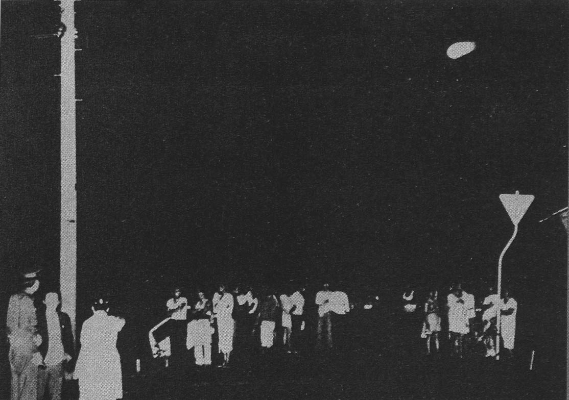L'ovni photographi&eacute; lors d'un accident au Japon