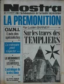 Nostra n&deg; 186 du 29 titrant "Ovnis : L'avis des sp&eacute;cialistes"