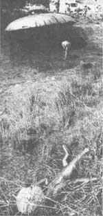 Photographie au t&eacute;lescope d'Adamski, le 5 Mars 1951