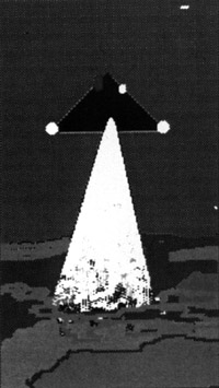 Dessin l'ovni observé le 3 décembre à 17 h