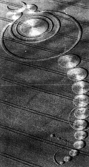 Un crop circle apparu en Angleterre