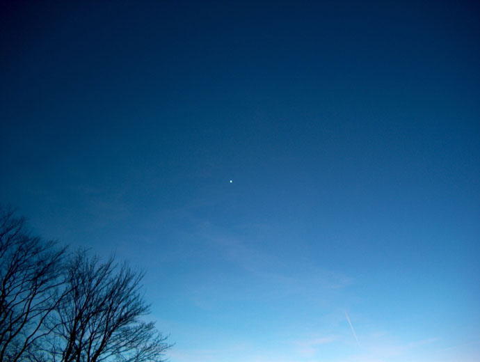 Venus photographi&eacute;e en lumi&egrave;re visible par la sonde Galileo