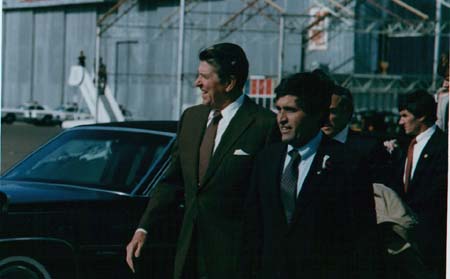 Reagan en octobre 1982 au RIAC