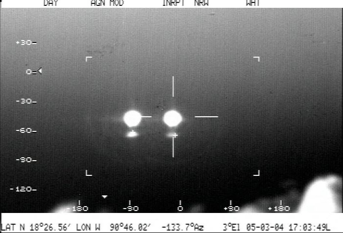 Image infrarouge de la caméra FLIR du Merlin C26/A à 17 h 03, orientée à -133,7 °