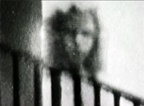 L'image du "fantôme" constituée de lignes horizontales non trouvées ailleurs