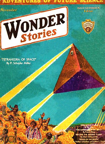 Couverture de Wonder Stories n° 30 de novembre s1Klotz, Jim < UFOPOP
