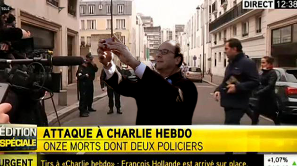Le photomontage du Selfie de Hollande