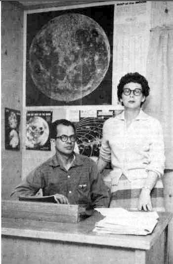 Jim et Coral Lorenzen en    1955