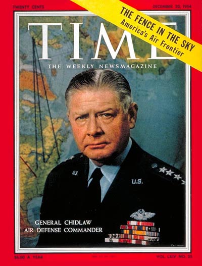 Childlaw en couverture de Time le lundi 20 décembre 1954