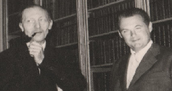 Louis de Broglie et Olivier Costa de Beauregard