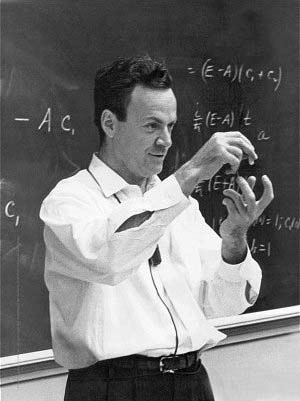2 affiches de Feynman sont utilisées pour illustrer la campagne "Think Different" de Apple