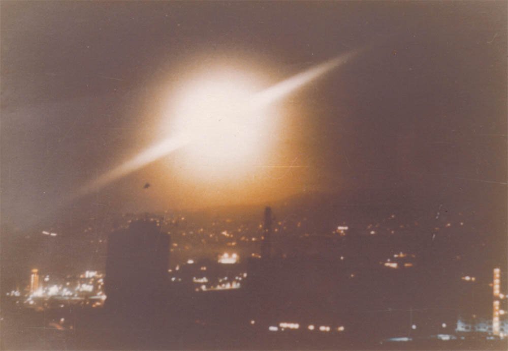 Photographie de l'observation du 22 juin 1976 à Maspalomas