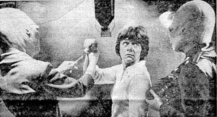Image de The UFO Incident, téléfilm de 1976 retraçant l'histoire des Hill, avec      Estelle Parsons et James Earl Jones