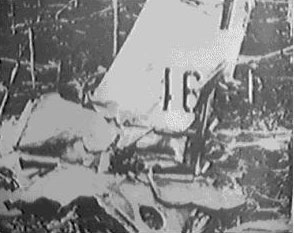 Photo du crash du F-51D Mustang de Mantell en 1948