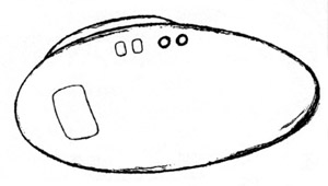 Le dessin de l'engin à bord duquel Hickson et Parker serait montés