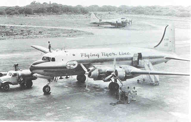Un C-54 reconverti en avion de ligne