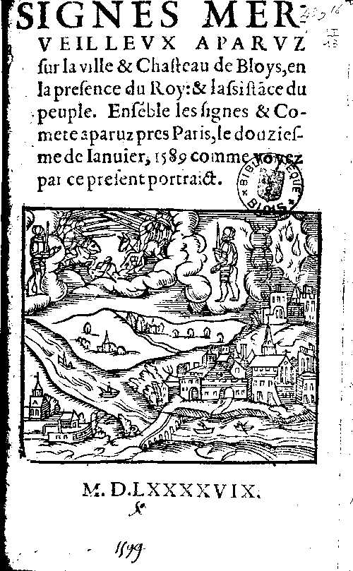 Spécimen préservé à la B. M. de Blois (LI 13), identique à celui préservé à la Bibliothèque d'Etude et du            Patrimoine de Toulouse (Mf. 336)