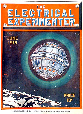 Couverture de The Electrical Experimenter n° 26 de juin s3Klotz,            Jim < UFOPOP