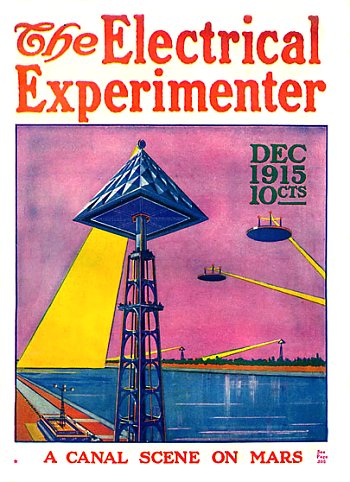 Couverture de The Electrical Experimenter n° 32 de décembre 13Klotz, Jim < UFOPOP