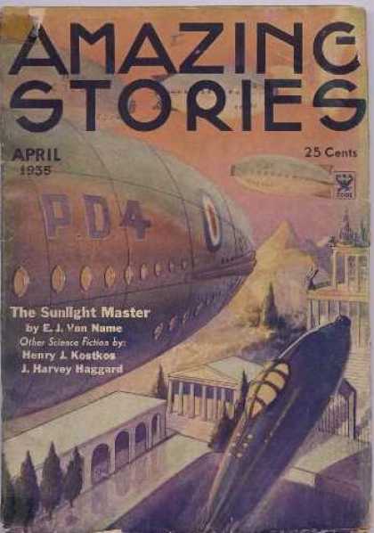 Couverture de Amazing Stories de avril 1935