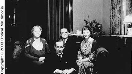 Townsend Brown et sa famille en 1937
