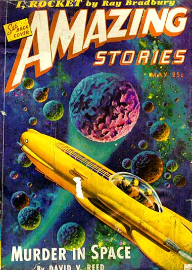 Couverture de Amazing Stories de mai 1944