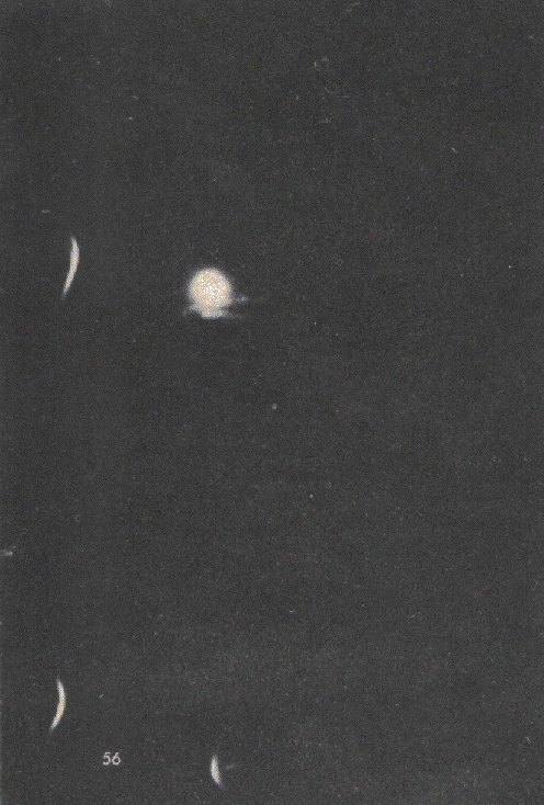 Just the moon out of focus, experts said of John Deep's entry from Macon, Ga. Project Blue Book - USAF photo