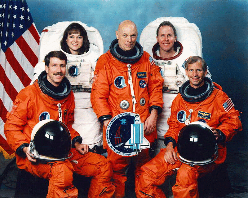 Portrait officiel de l'équipe STS-80